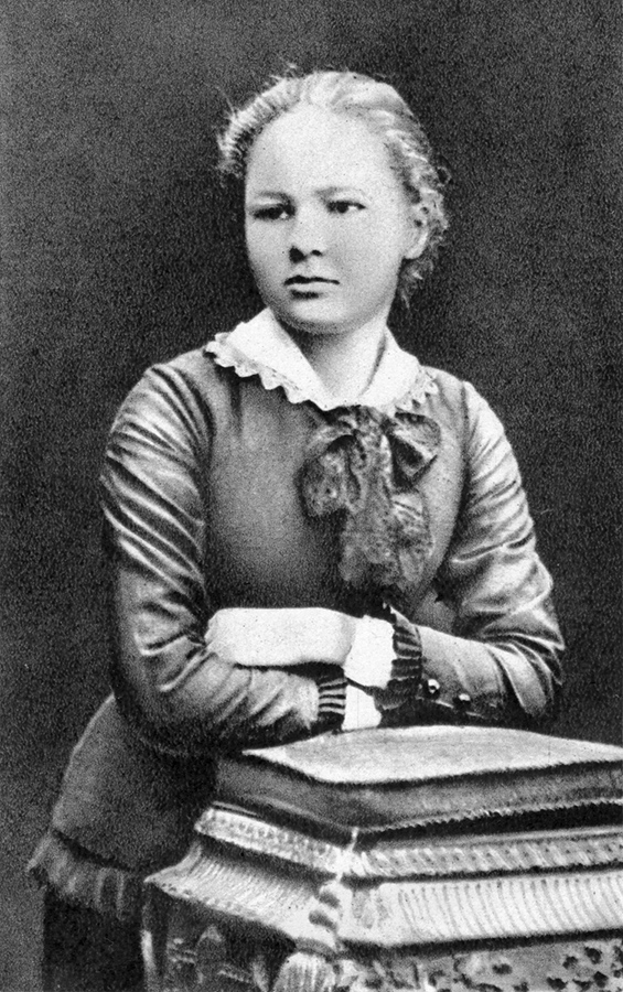 Maria Skłodowska w wieku 16 lat