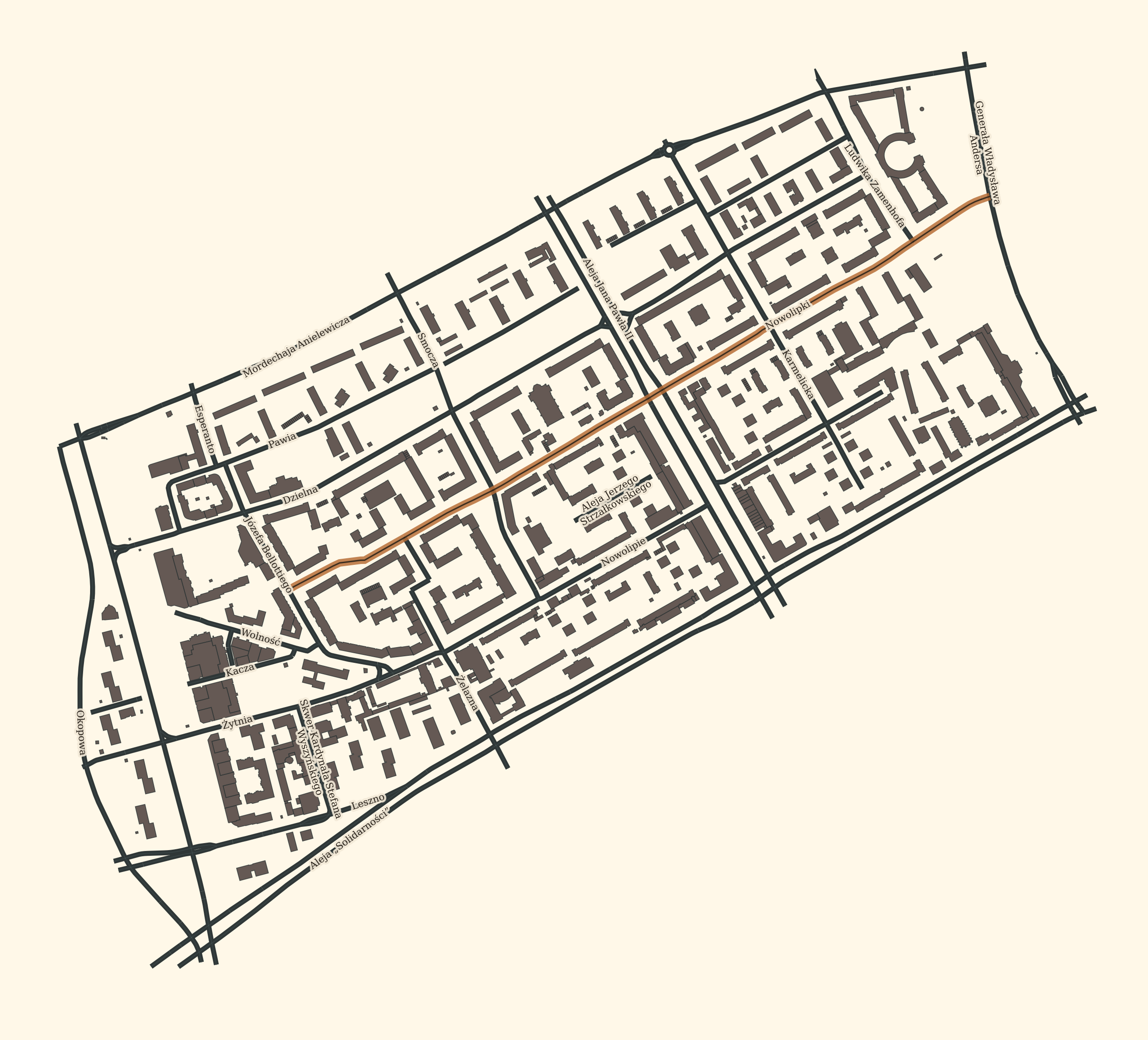 Nowolipki map